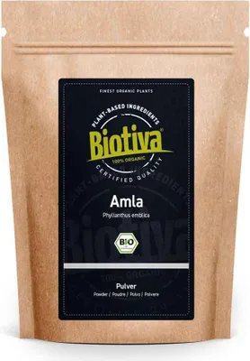 Immagine prodotto di Biotiva Amla in polvere 100g da agricoltura biologica