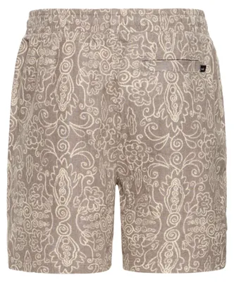 Image de !Solid SDLiam - Short en lin pour homme, bermuda en lin mélangé, coupe classique