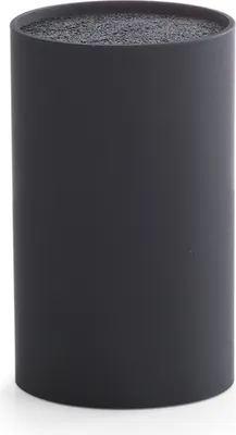 Zdjęcie produktu dla Zeller Present 24917, Blok do noży z wkładem z włosia, Plastik, Czarny, 110 mm, 110 mm, 180 mm