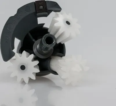 Produktbild von Antrieb, Getriebe kompl. mit Metallring passend für Bosch Siemens MUM4 Küchenmaschine - Nr.: 177509
