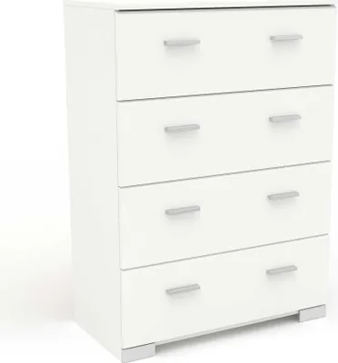 Produktbild von Galaxy Kommode 4 Schubladen - weiß