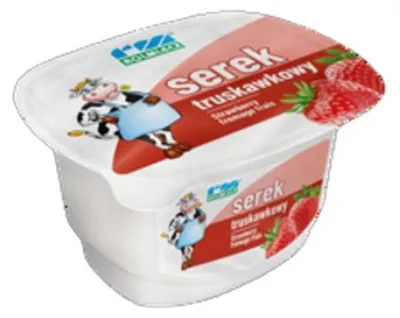 Obrázok produktu pre Rolmlecz homogenizovaný jahodový smotanový syr, 150 g