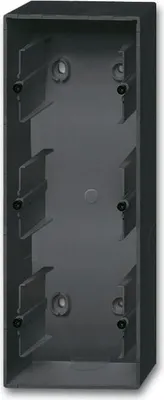 Produktbild von BUSCH JAEGER Aufputz-Gehäuse 3fach schwarz matt 1703-885
