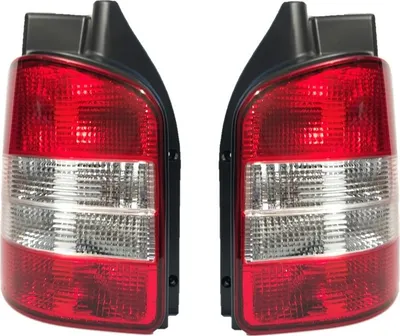 Produktbild von Rückleuchte Heckleuchte Rücklicht Links+Rechts Hecktüren passend für VW T5 Weiß
