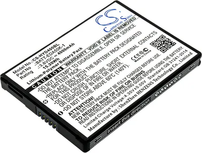 Produktbild von TECHTEK Akku Kompatibel mit [Honeywell] EDA50, EDA50hc, Scanpal EDA40, Scanpal EDA50K, Scanpal EDA51, Scanpal EDA70, Scanpal EDA71 Ersetzt 50129589-0