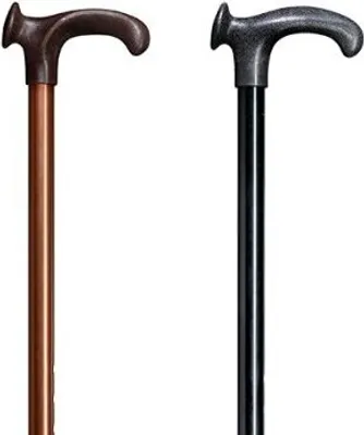 Produktbild von Gastrock Verstellbarer Gehstock – Bronze – Relax-Griff – Linkshänder – Ergonomischer Griff – Länge 76 bis 99 cm – Aluminium – Durchmesser 18 mm