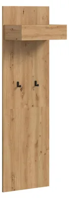 Produktbild von Drive Wandgarderobe 2 Haken Eiche Nachbildung.
