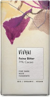 CZEKOLADA GORZKA 71 % BIO 100 g - VIVANI