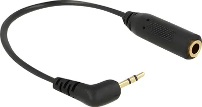 Immagine prodotto di DELOCK Klinkekabel 3,5mm -> 2,5mm 90° Bu/St 0.17m