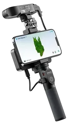 Obrázek produktu pro 3D skener s bezdrátovým skenováním, stabilizací proti chvění, přesností 0,1 mm, kompatibilní s macOS/iOS/Windows/Android, výdrž baterie 2,5 hodiny