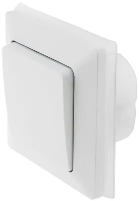 Produktbild von ChiliTec 23237 MILOS Wechsel-Schalter IP44 250V/ 10A, inkl. Rahmen, UP, weiß matt