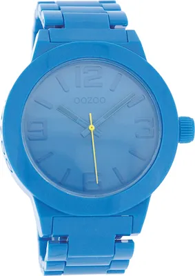 Produktbild von Oozoo Armbanduhr blau Kunststoff Timepieces Damen Analog-Quarzuhr UOC3681A