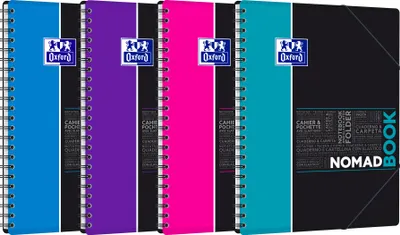 Image de Oxford College bloc-notes "NOMADBOOK" A4+ seyes