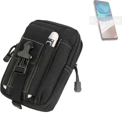 Produktbild von K-S-Trade Gürtel Tasche kompatibel mit Motorola Moto G42 Gürteltasche Holster Schutz Hülle Handy Hülle Smartphone outdoor Handy-Hülle schwarz