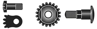 Obrázok produktu pre Felco Reparatur-Satz: Bolzen / Mutter + Sektor
