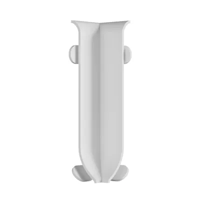 Obrázek produktu pro AP38/2 roh k soklové liště vnitřní ACARA, PVC briliant bílá, 60 mm, 1 ks
