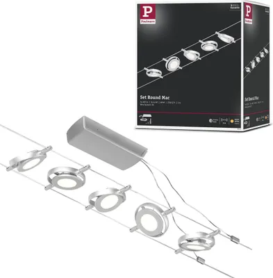 Produktbild von Paulmann CorDuo LED Seilsystem RoundMac Basisset