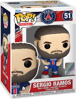 Produktbild von Paris Saint-Germain - Sergio Ramos 51 - Funko Pop! Vinyl Figur
