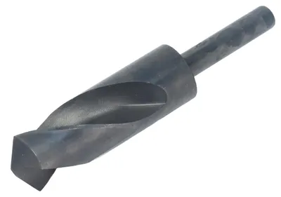 Produktbild von 30-mm-Spiralbohrer aus Schnellarbeitsstahl, 118-Grad-Spiralbohren mit 1/2 Zoll geradem Schaft