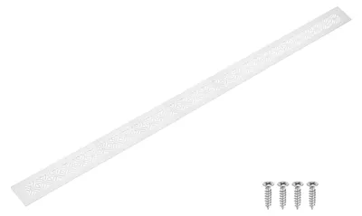 Obrázok produktu pre Ventilačná mriežka z hliníka - 800 x 50 mm - strieborná