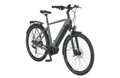 Produktbild von PROPHETE ENTDECKER 4.0 Herren Trekking E-Bike 28" | AEG Mittelmotor 36 V 70 Nm, 0 Wh Akku, Microshift 10-Gang, Hydraulische Scheibenbremsen