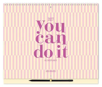Produktbild von Alltagsplaner 2027 you can do it