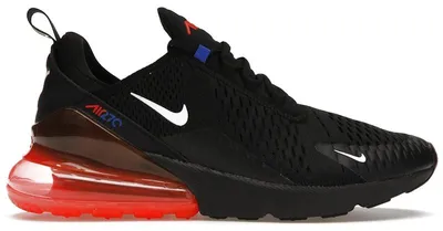 Produktbild von Nike Air Max 270 Black Bright Crimson Racer Blue - EU 48.5