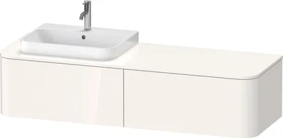 Produktbild von DURAVIT HP4944L22220010 WTU HappyD2+ wandh.,354x1600x550mm