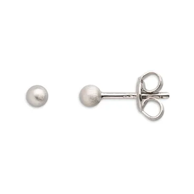Produktbild von Xenox XS3505N Ohrringe Ohrstecker Modern Classic Sterling-Silber Matt Ø 3 mm
