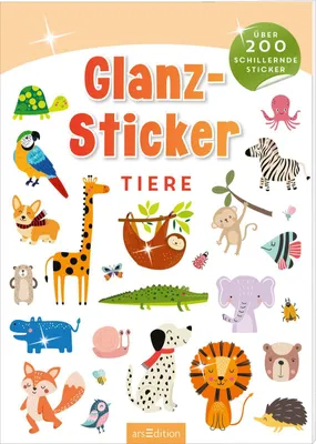 Produktbild von Glanz-Sticker - Tiere