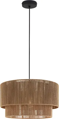 Image de Lampe Toolight APP1836-1CP Black Brown