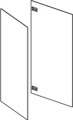 Produktbild von Geberit 244894001 Set Türen lang, für Geberit ONE
