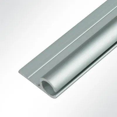 Produktbild von Lysel® Kederschiene Kederleiste Aluminium 0° eloxiert für 5-9mm Keder L: 3m