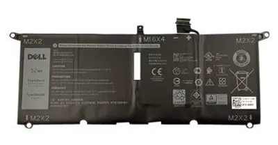 Image de Dell Primary Battery - Batterie d'ordinateur portable - Lithium Ion - 4 cellules - 52 Wh - pour XPS 13 9370, 13 9380 (451-BCRE)