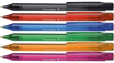 Zdjęcie produktu dla Schneider Kugelschreiber Fave 770 130400 Druckmechanik Mine sort