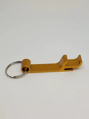 Zdjęcie produktu dla Jumada's – brelok do kluczy z otwieraczem do butelek – pomarańczowo-złoty – otwieracz do piwa – brelok do kluczy dla mężczyzn – brelok do piwa – brelok do kluczy z otwieraczem do butelek
