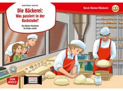 Obrázok produktu pre Die Bäckerei: Was passiert in der Backstube? Kamishibai Bildkartenset