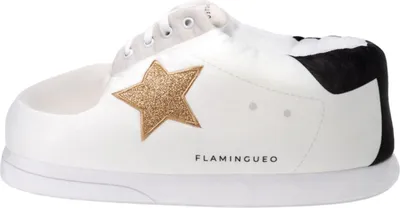 Produktbild von Flamingueo Sneaker Hausschuhe Pantoffeln Uni Eine Größe