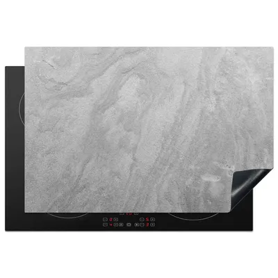 Obrázek produktu pro KitchenYeah® Kryt varné desky šedý - kámen - budovy - design, 77x51cm, dekorace do kuchyně, keramický kryt varné desky, kryt varné desky