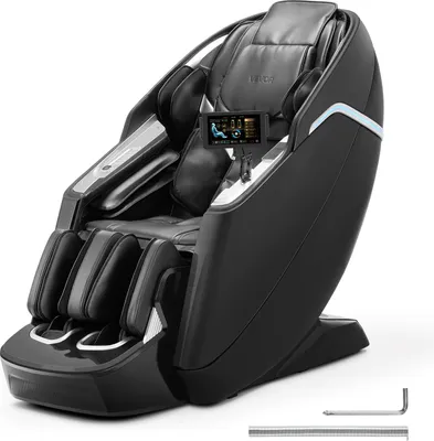 Produktbild von VEVOR Massagesessel Ganzkörpermassagesessel Zero Gravity mit SL-Schiene & Yoga-Stretch-Modus, Relaxsessel mit Heizung & elektrischem Pedal