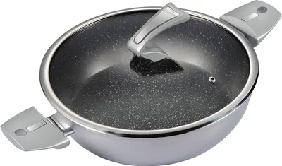Produktbild von Schäfer Servierpfanne mit Deckel – Perfekt für stilvolles Servieren und Kochen, Ø28 cm
