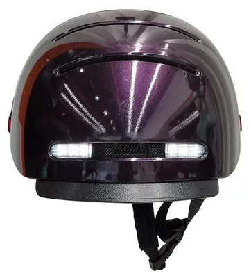 Produktbild von Bluetooth City Helmet 57-61cm LED/SOS/Intercom purple