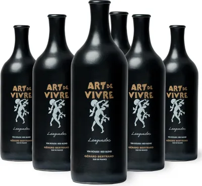 Image de Art de Vivre vin rouge Languedoc 2022 lot de 6 bouteilles 75cl
