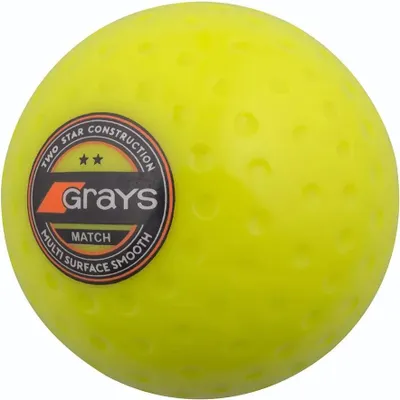 Obrázok produktu pre Grays Match Hockeyball Yellow Yellow One Size