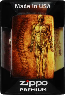 Produktbild von Feuerzeug ZIPPO ANATOMY DESIGN 60007241