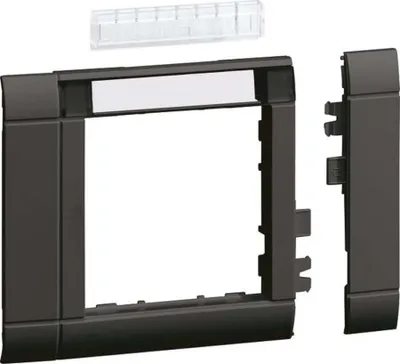 Obrázek produktu pro Hager GR0802A9011, Montážní deska, Černá, Grafit, ABS (akrylonitril-butadien-styren), 80 mm, 103 mm