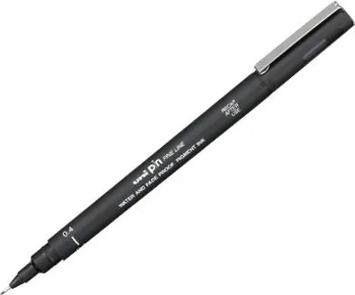 Immagine prodotto di uni-ball Faserschreiber PIN 04200 N, schwarz