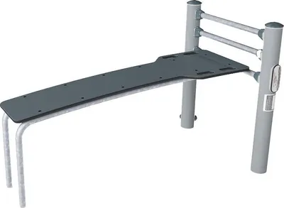 Produktbild von Kompan Outdoor-Fitnessgerät "Sit-Up Bank"