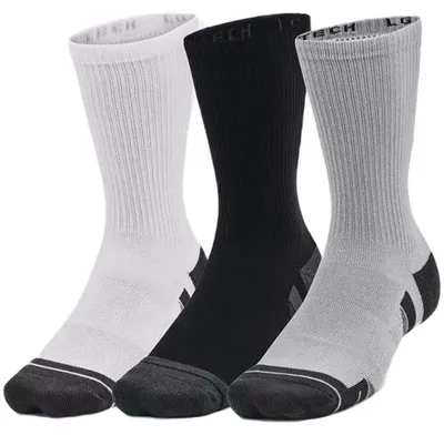 Produktbild von Under Armour Ua Performance Tech 3Pk Crew-Graue Socken 1379512-011__XL