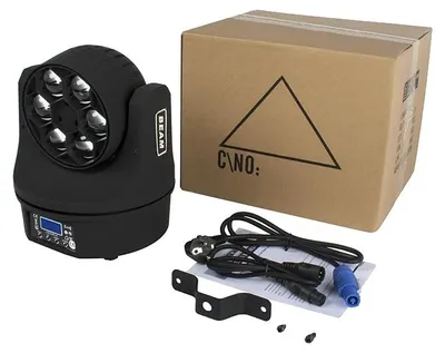 Produktbild von LED Moving Head Licht, RGBW-Technologie, DMX-Steuerung, LED 6x15W RGBW
